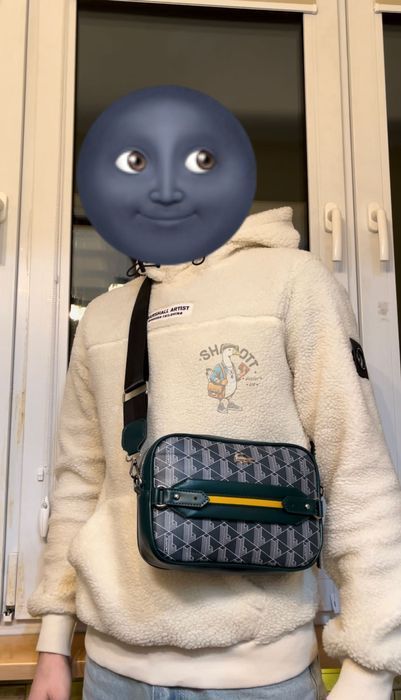 Барсетка LACOSTE чоловіча 25х20 см з пильником