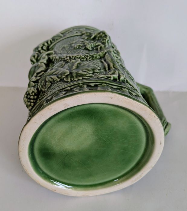 Caneca cerâmica vinho/água, estilo Bordado Pinheiro
