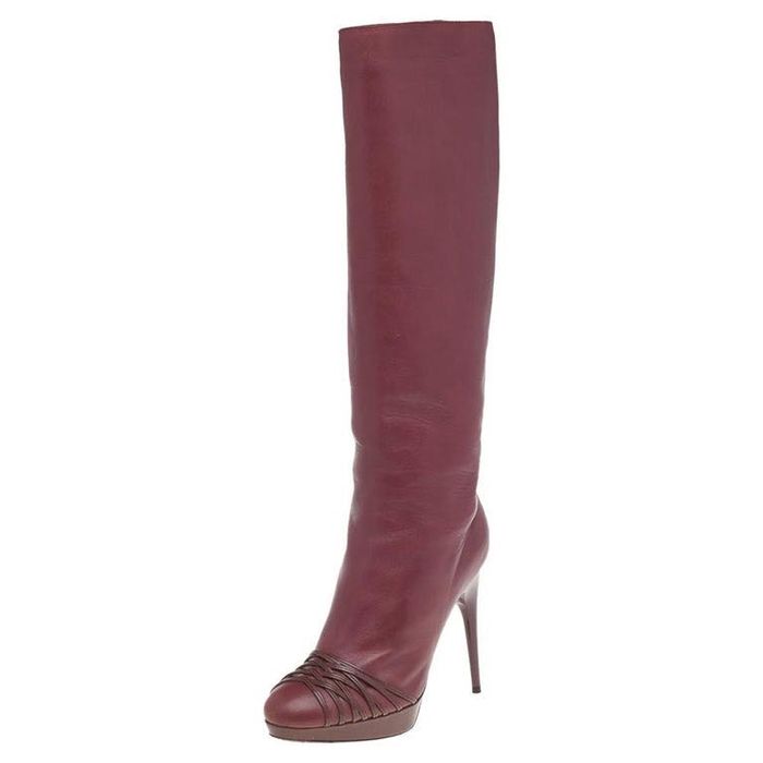 Сапоги Dior Burgundy