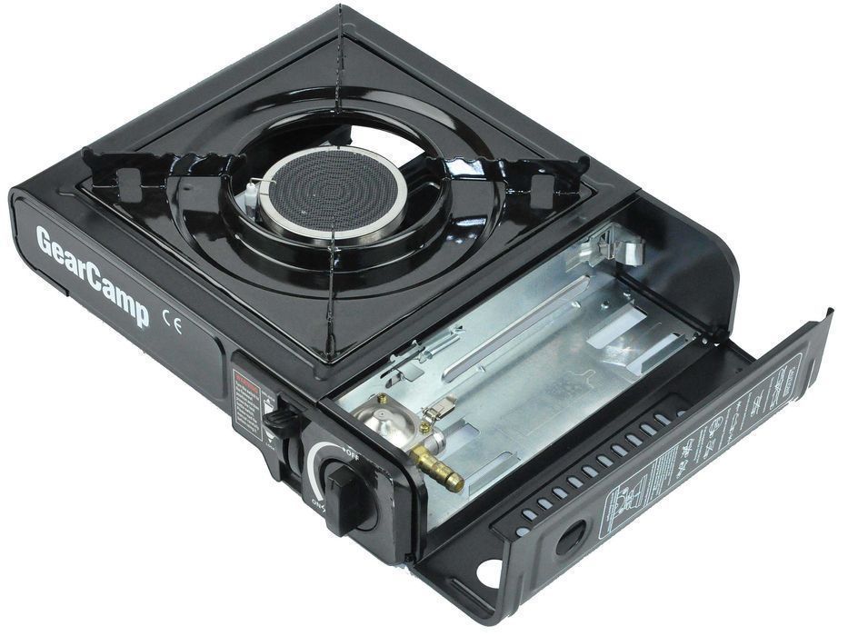 Плита газовая туристическая Gear Camp с керамической горелкой, ins168