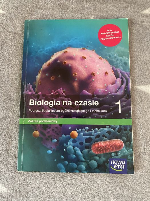 Podręcznik do biologii klasa pierwsza zakres podstawowy