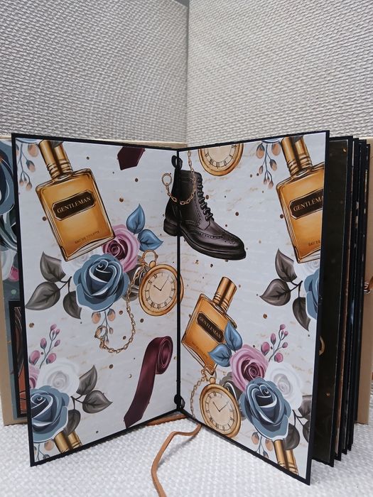 Albumu na zdjęcia, na prezent dla faceta, hand made