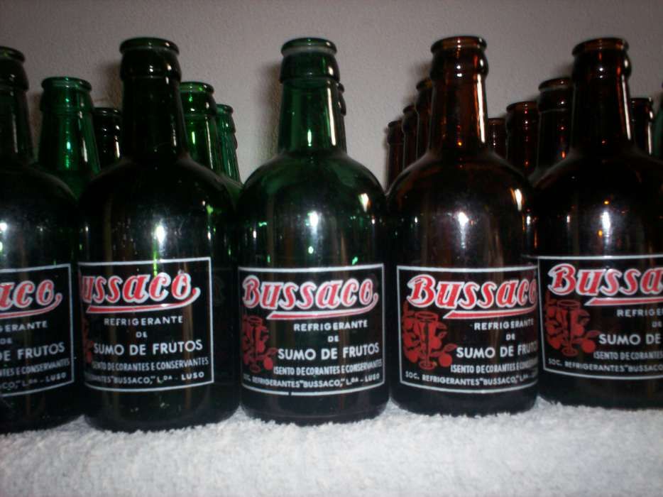 Garrafas pirogravadas Bussaco , Uprel, Porto Sobreiro...