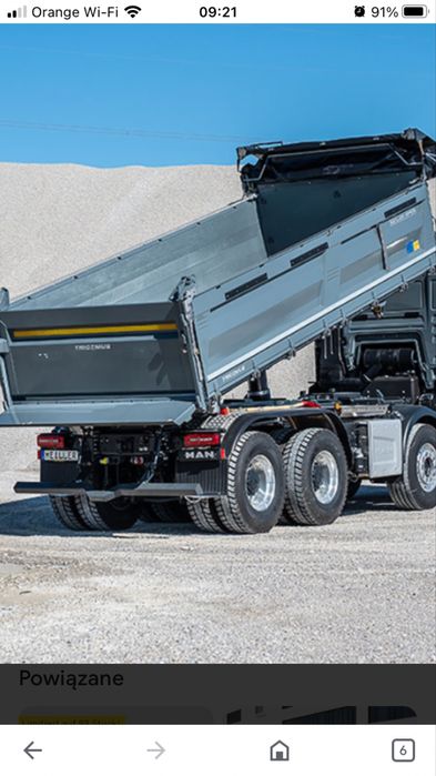 Transport, wywrotka 4-osiowa, wanna, wywóz