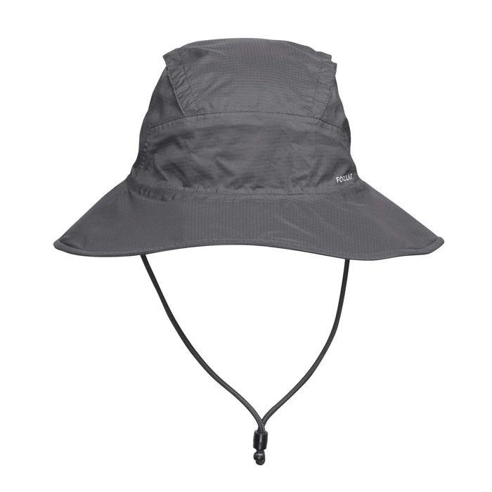 Крута чоловіча панама FORCLAZ Trekking Hat 900 grau