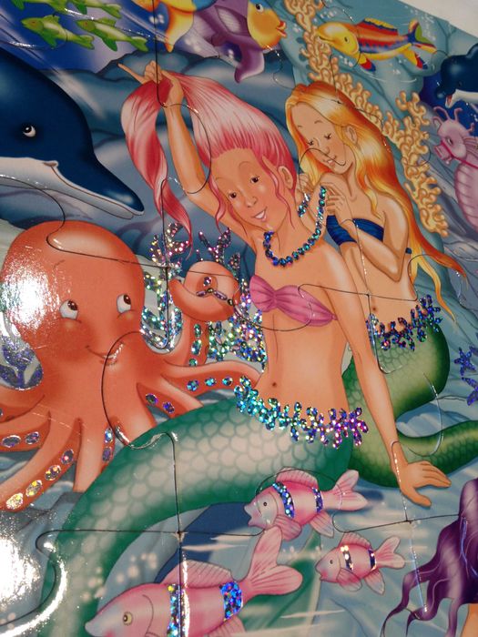 Puzzle sereias de 30 peças