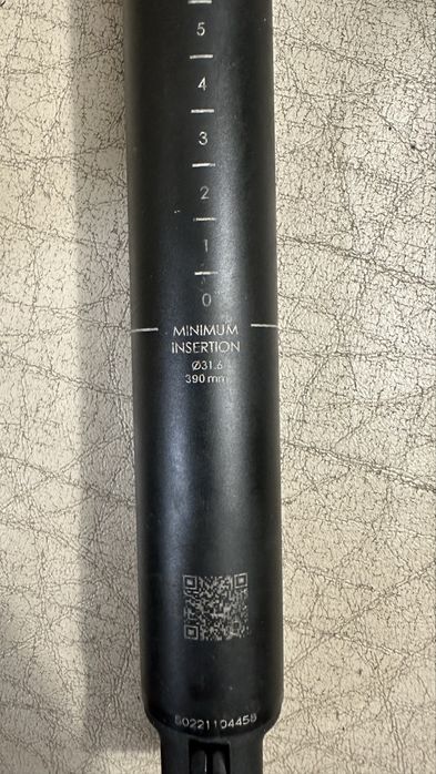 Espigão Telescópico OC 31,6 mm – Excelente Estado