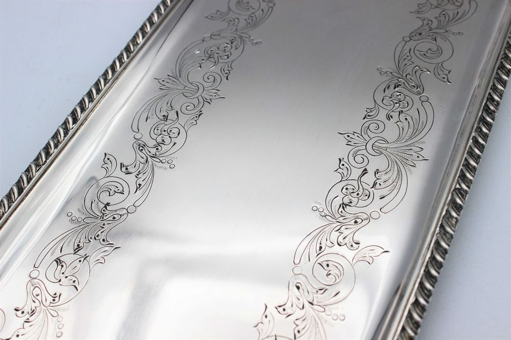 Tabuleiro/Torteira em Prata Portuguesa