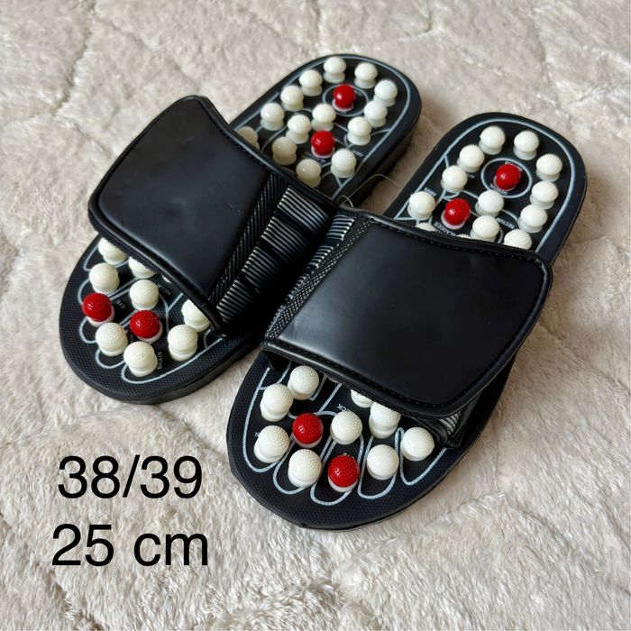 klapki do akupresury, masażu 38/39 25 cm