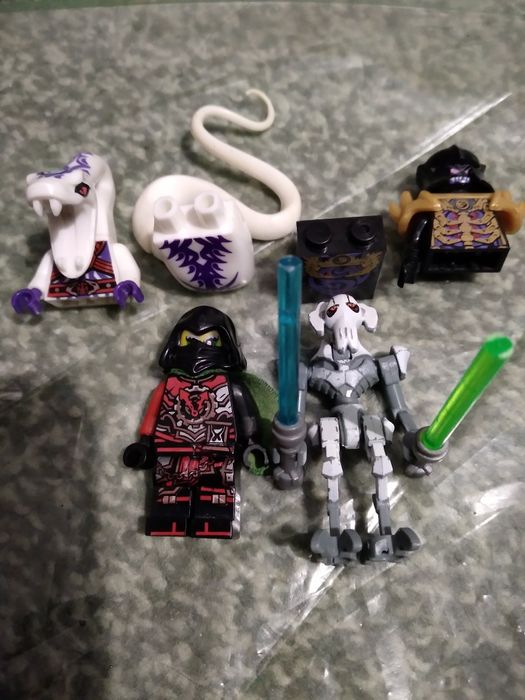 Figurki ninjago star wars