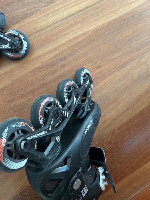 Patins em linha criança FIT Preto