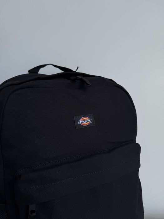 Оригінал Dickies (22L) Duck Canvas Backpack Рюкзак Новий Мужской Черный Ванс Backpack
