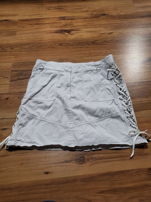 Spódnica wiazana po boku bawełna r. 42