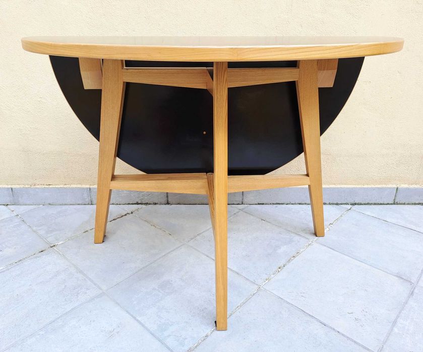 MESA HABITAT vintage tampo laminado rebatível