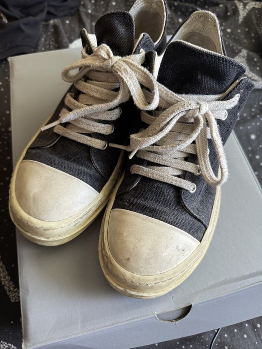 Rickowens sneakers ramons ラモーンズ　40 DRKSHDW Rick Owens Low Ramones 40/42 Warszawa Bemowo • OLX.pl