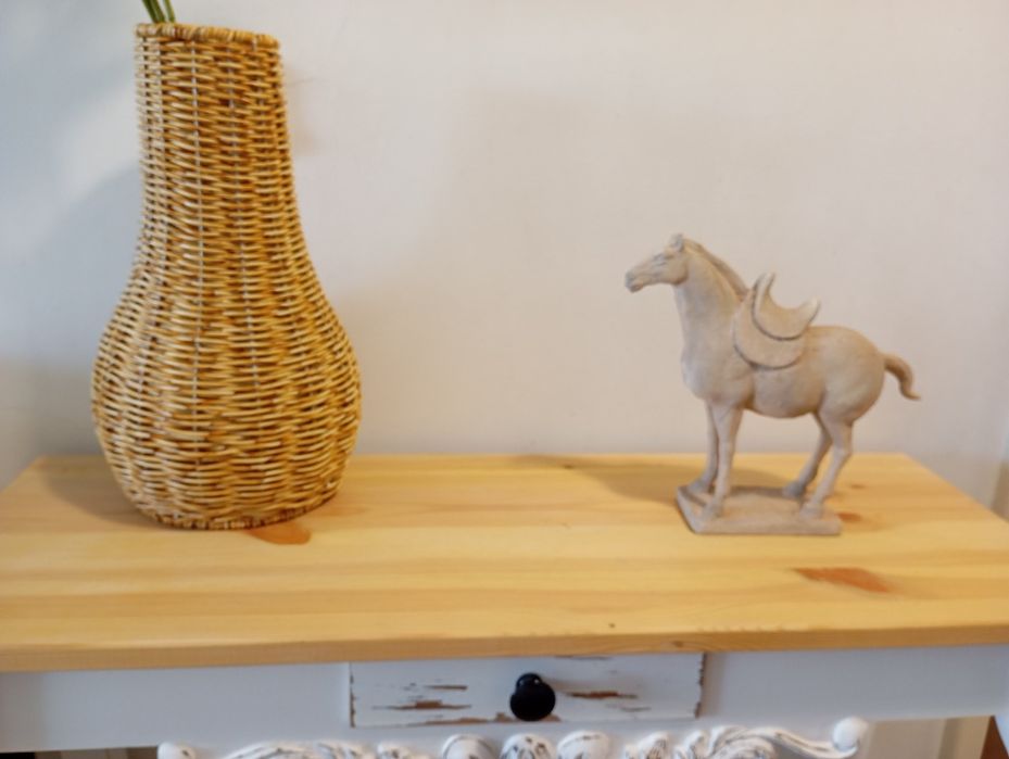 Cavalo decorativo terracota