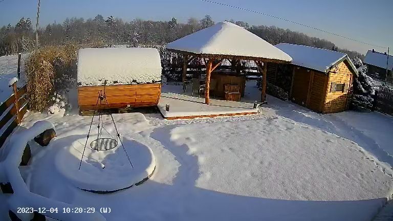 Chatka Trapera Marki z Balią i Sauną