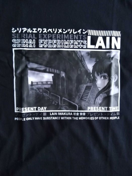 T-Shirt Serial Experiments Lain M
