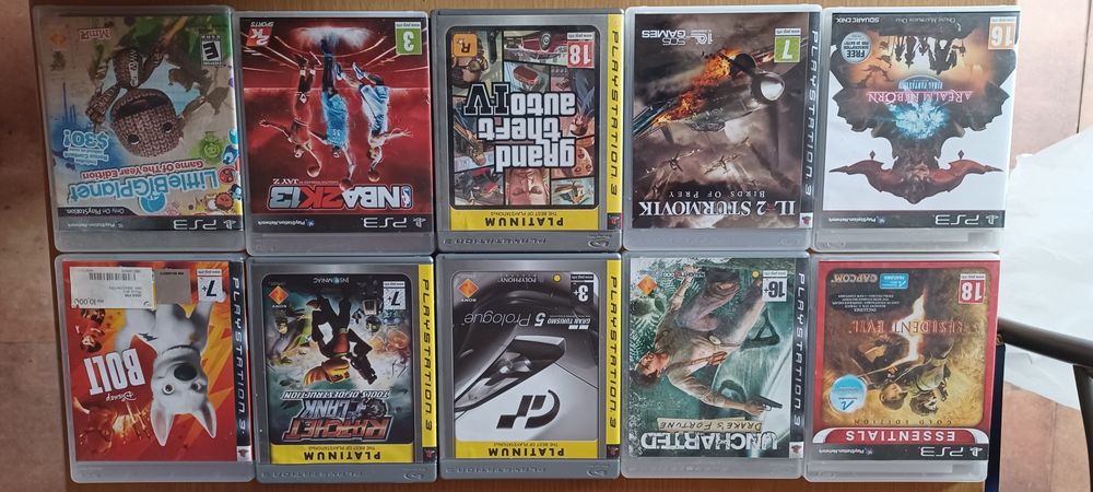 Ps3 Coleção de jogos Variados