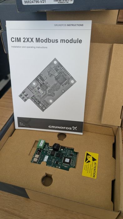 Nowy Moduł Komunikacyjny Grundfos CIM 200 Modbus RTU 96824796-V21