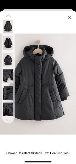 Зимова куртка польто next 134 нова