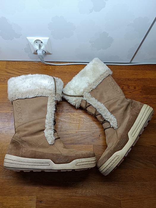 Buty Ecco Śniegowce Siberia Ocieplane Oryginalne Zimowe r. 41