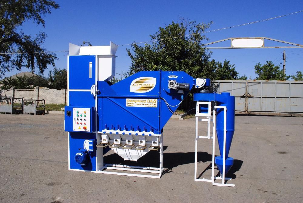 Сепаратор САД-5 и Сепаратор СПО предварительная очистка зерна.