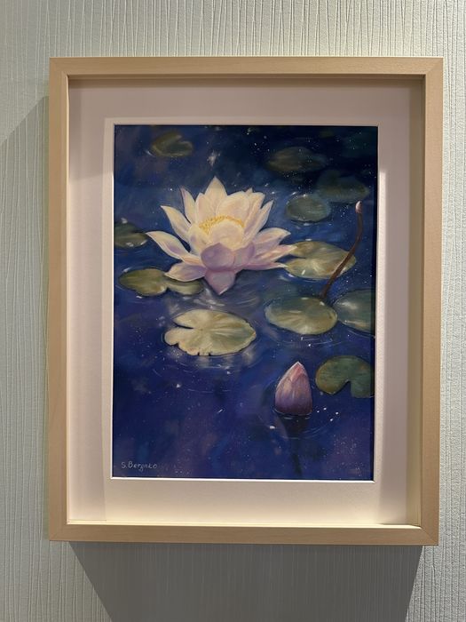 Картина сухою пастелю