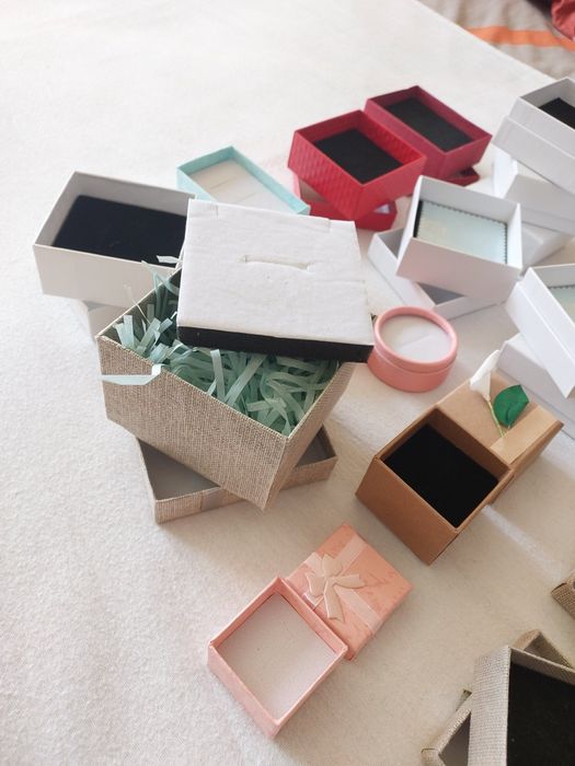 Lote 24 caixas p/ Jóias