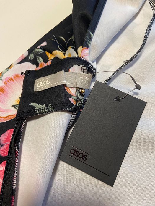 ASOS M Женское платье футляр сарафан цветы m asos асос цветочное