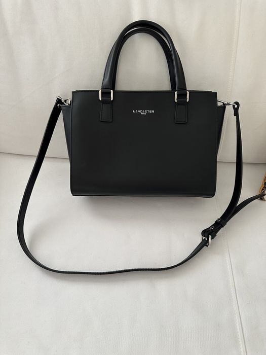 Шкіряна сумка Lancaster Paris