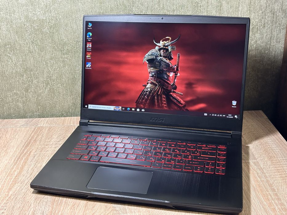 32гб ОЗУ! RTX 3060 6gb! MSI Katana GF65! i7-10750H, 512gb ssd
