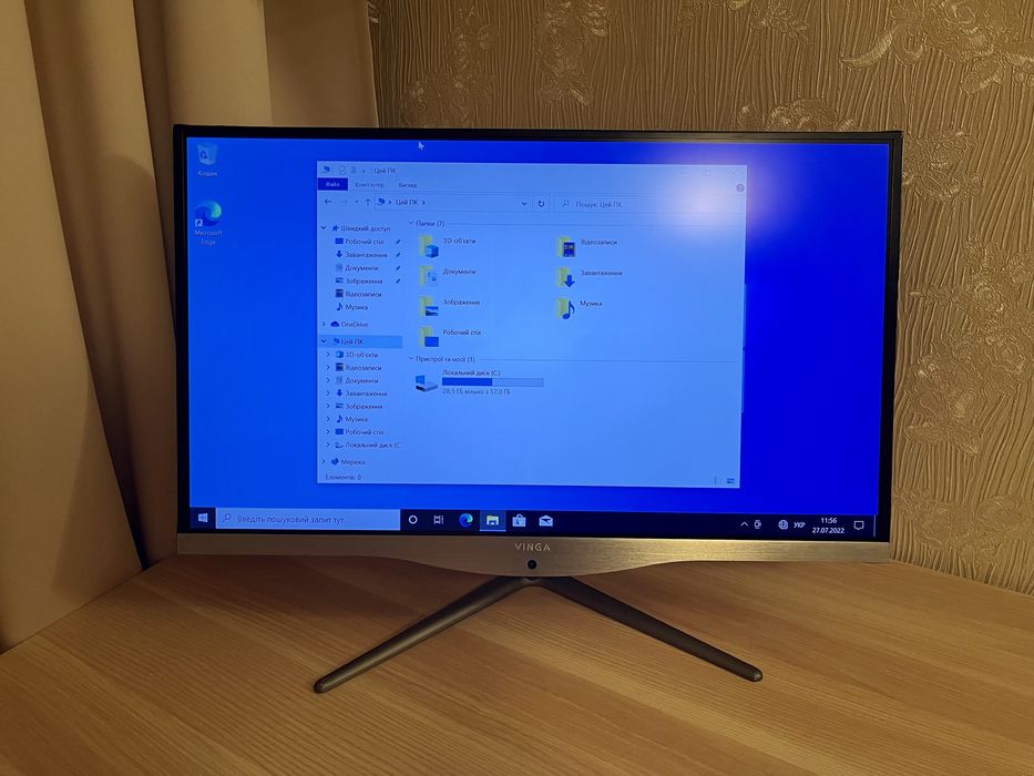 Моноблок • Vinga Aio Business B400 • Full HD экран 21,5"