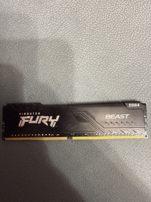 Kingston FURY Beast 16GB DDR4 3200MHz CL16 / Оперативна пам’ять