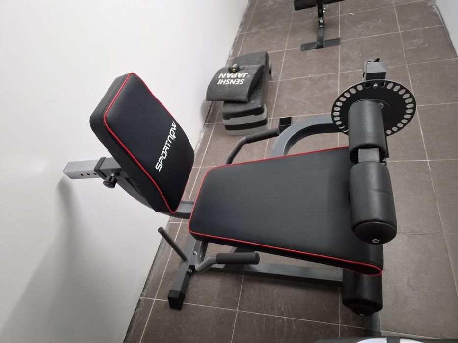 Maquina leg extension e leg curl