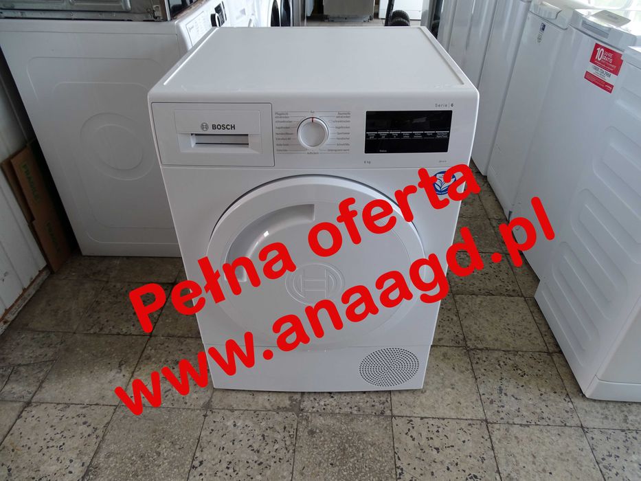 Suszarka BOSCH Serie 6 Pompa ciepła A+++ 8 kg GWARANCJA Duży Wybór AGD