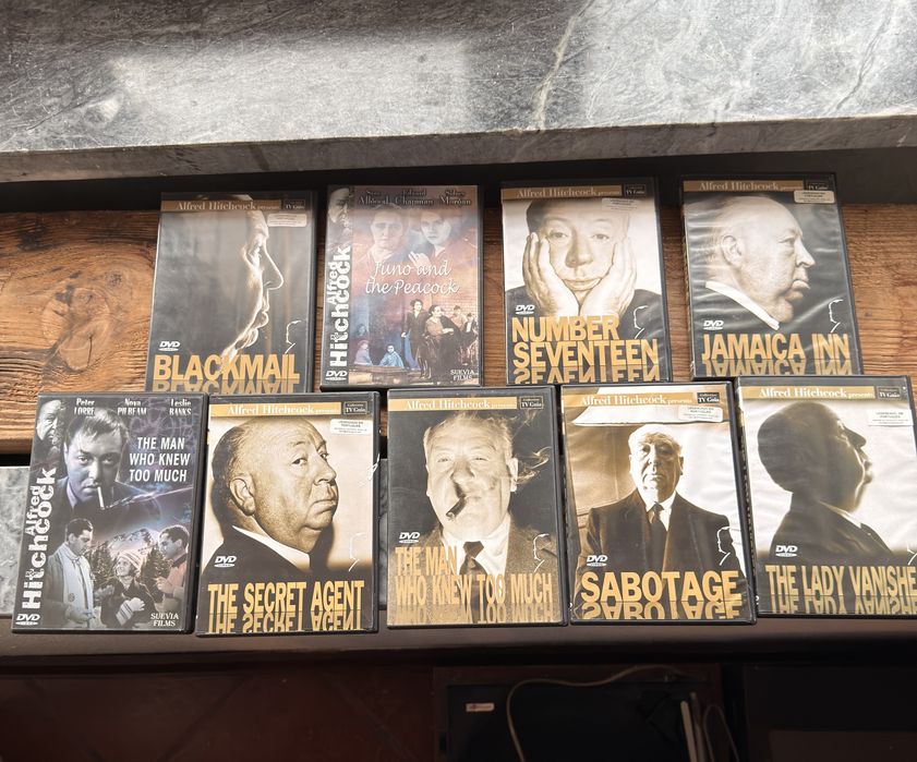Colecao de DVD’s Alfred Hitchcock