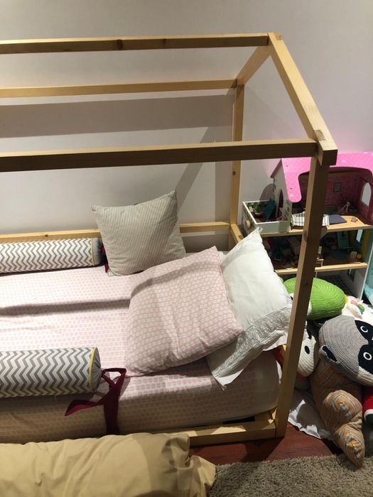 Cama estilo casinha