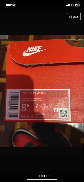 Nike court low vision