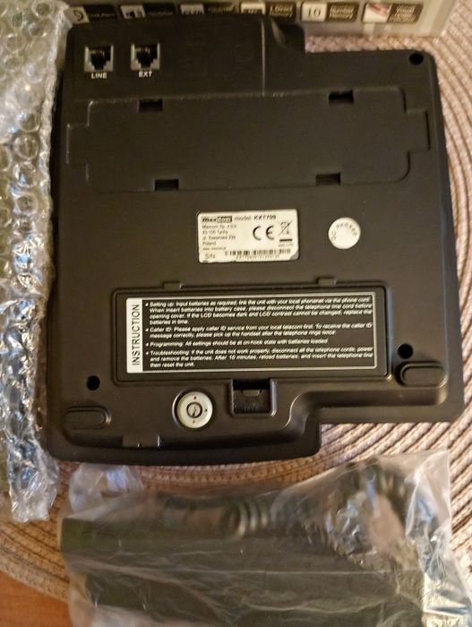 Aparat telefoniczny przewodowy KXT709