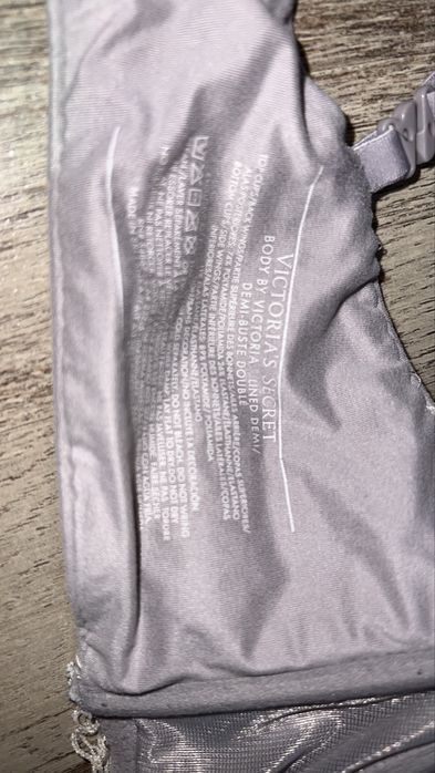 Szary biustonosz 70 C victotia secret