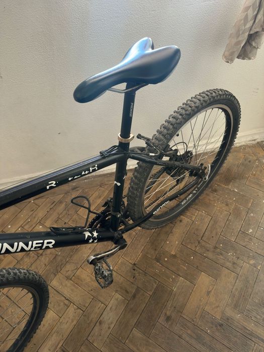 Bicicleta com macha