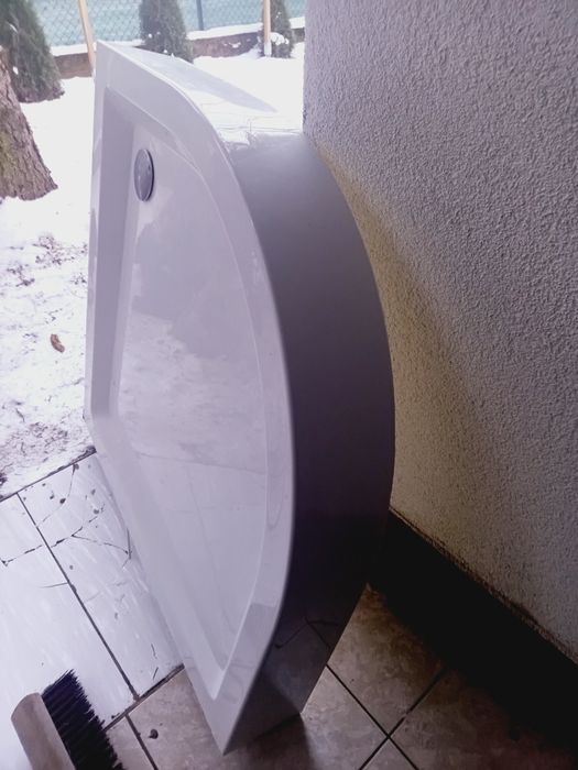 Brodzik jak nowy, narożnik