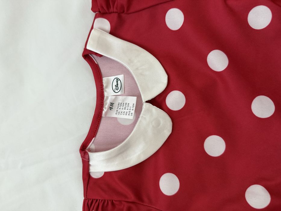 Sukienka myszka minni h&m 74/80