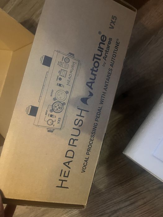 Nowy HeadRush VX5 procesor wokalny AutoTune harmonizer USB MIDI
