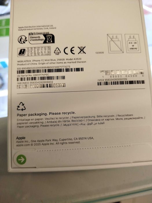 iPhone 17 256GB NOWY Topcase Vivo *Raty 0%