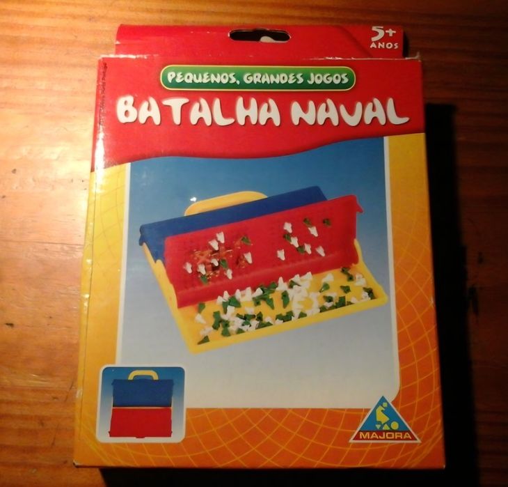 Jogo Batalha Naval portátil