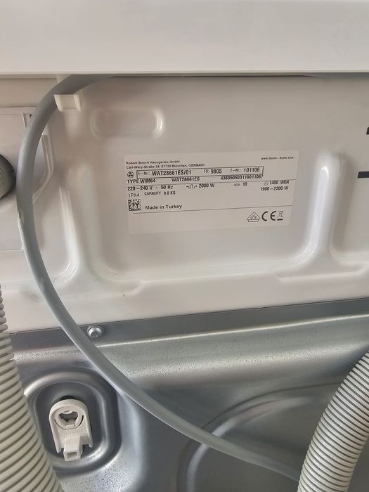 Máquina de Lavar Roupa BOSCH Serie 6 IDOS WAT28661Es  8kg 1400RPM A+++