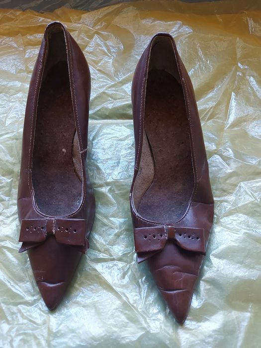 Buty damskie czułenka stare z czasów PRL rozmiar 6