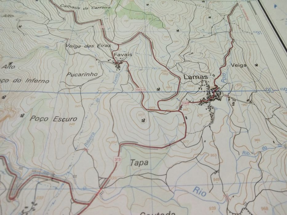 Carta Militar - folha 87